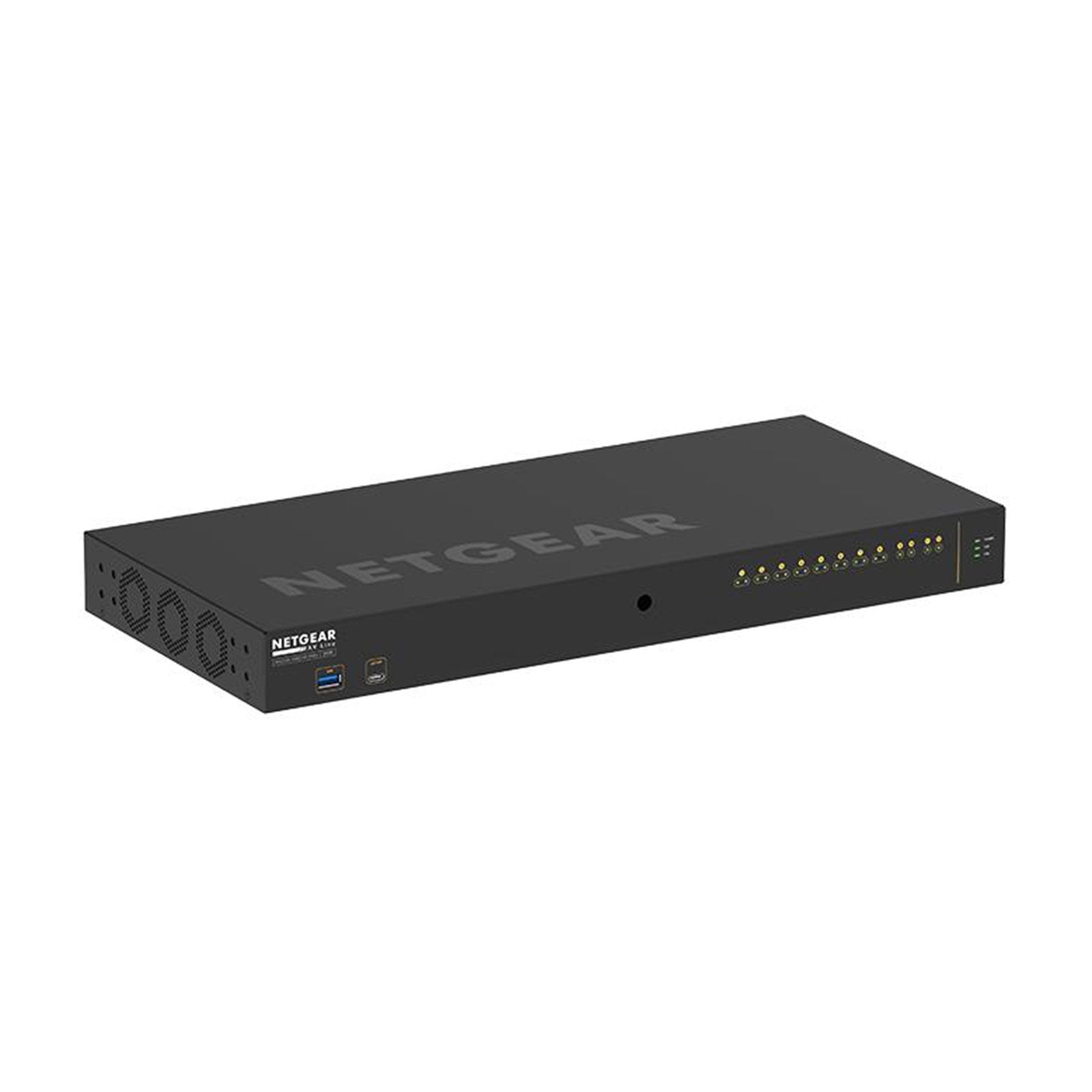 Netgear AV M4250-10G2XF-POE+ Managed Switch GSM4212PX - Back Panel and Connections