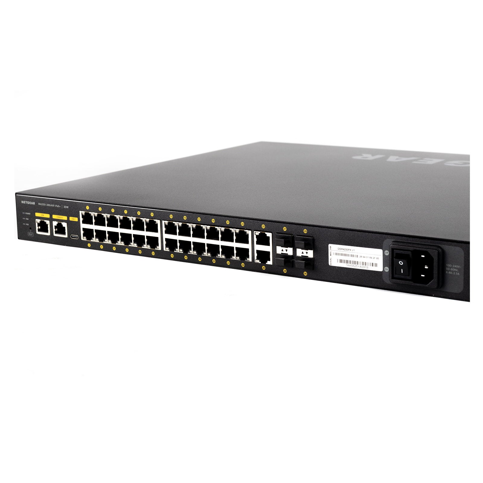 Netgear AV M4250-26G4XF-POE+ Managed Switch GSM4230PX - Alternate View 7