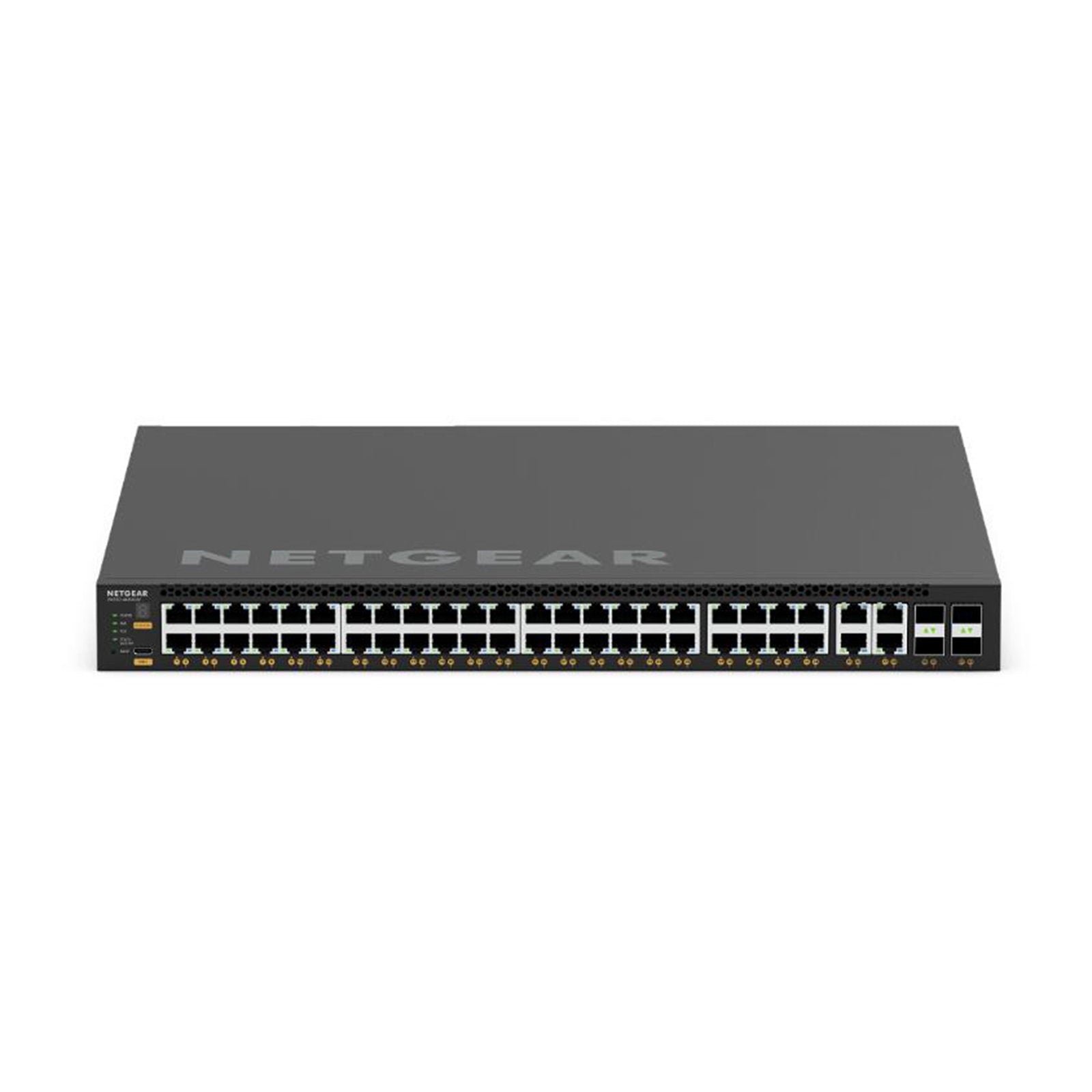 Netgear AV M4350-44M4X4V 44x2.5G 4x10G/Multi-gig PoE++ and 4xSFP28 25G Managed Switch  - Main View