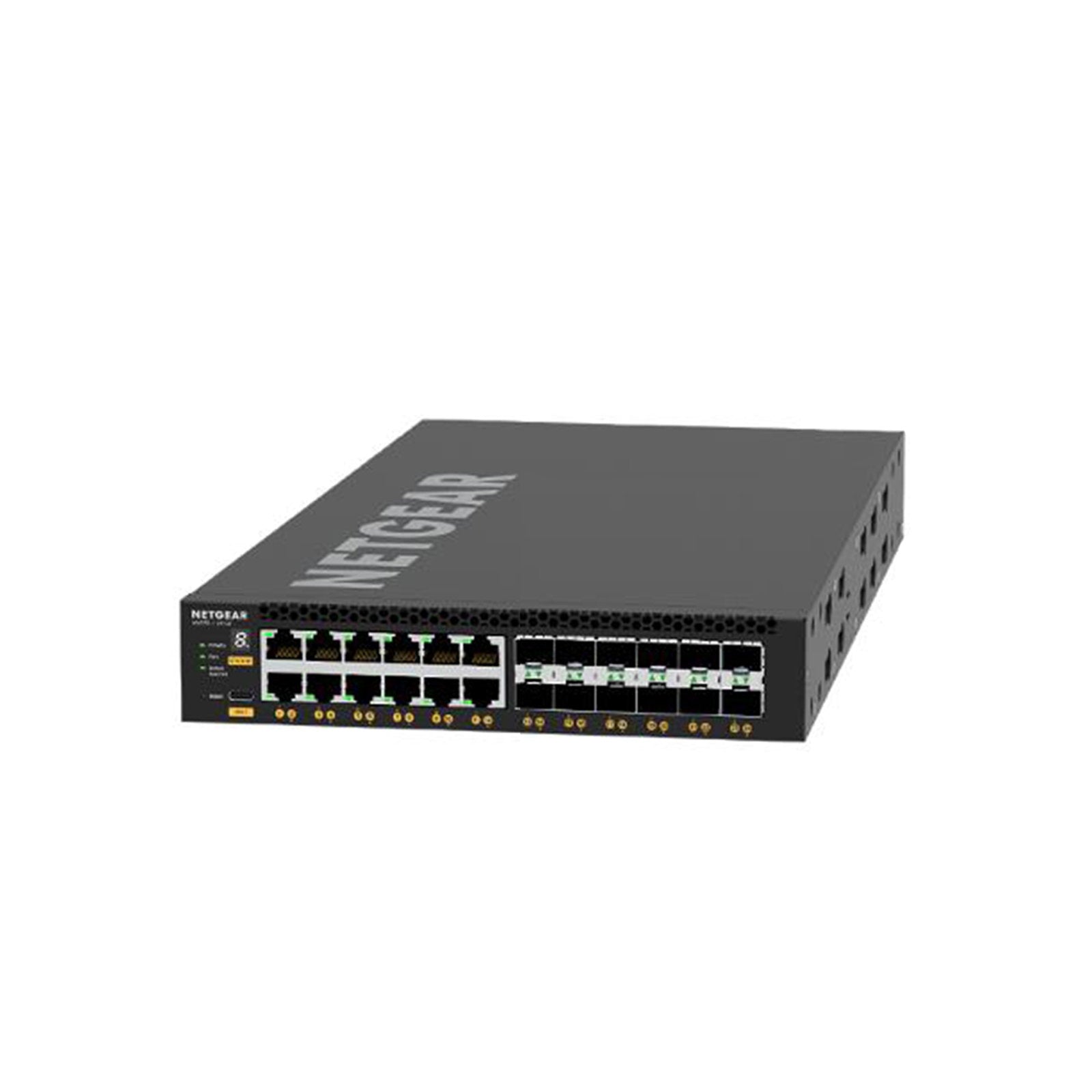 Venutec M4350-12X12F 24-Port 12x Multi Gig 12x SFP+ Managed Switch XSM4324-100NES - Alternate View 1