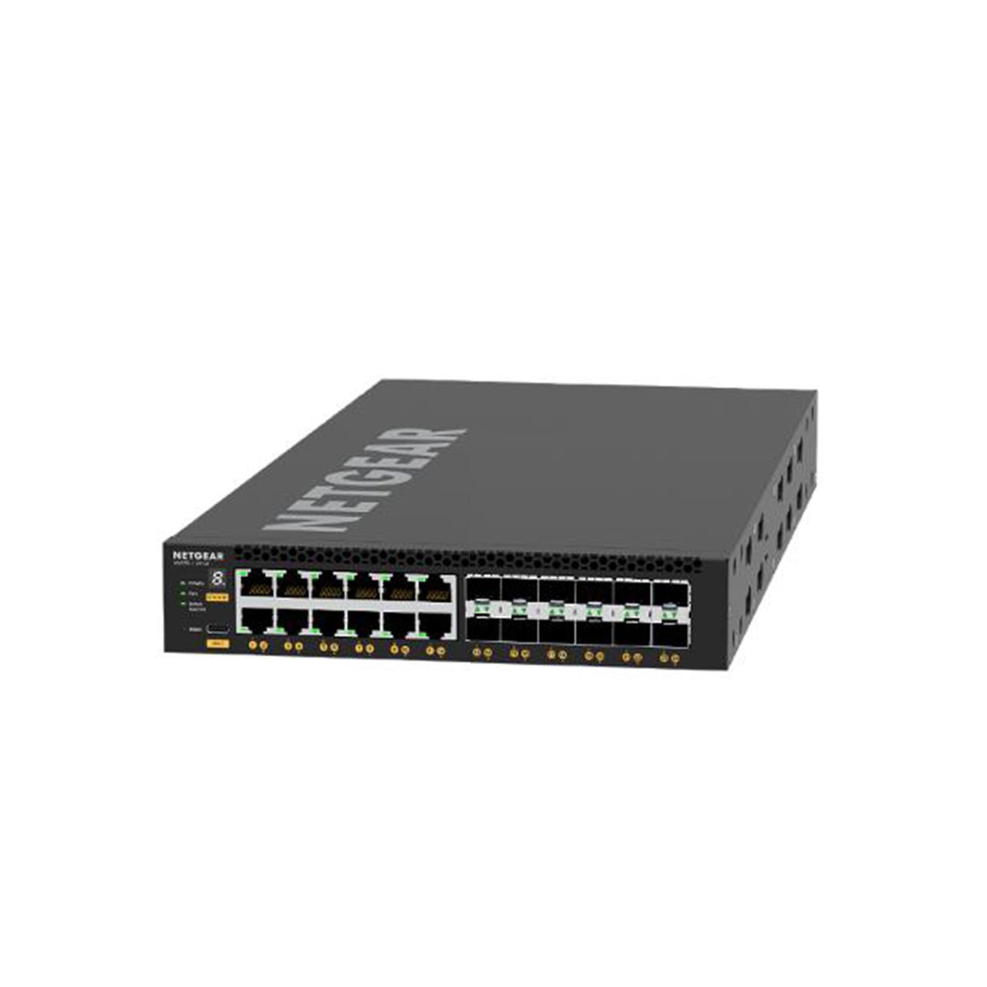 Venutec M4350-12X12F 24-Port 12x Multi Gig 12x SFP+ Managed Switch XSM4324-100NES - Alternate View 1