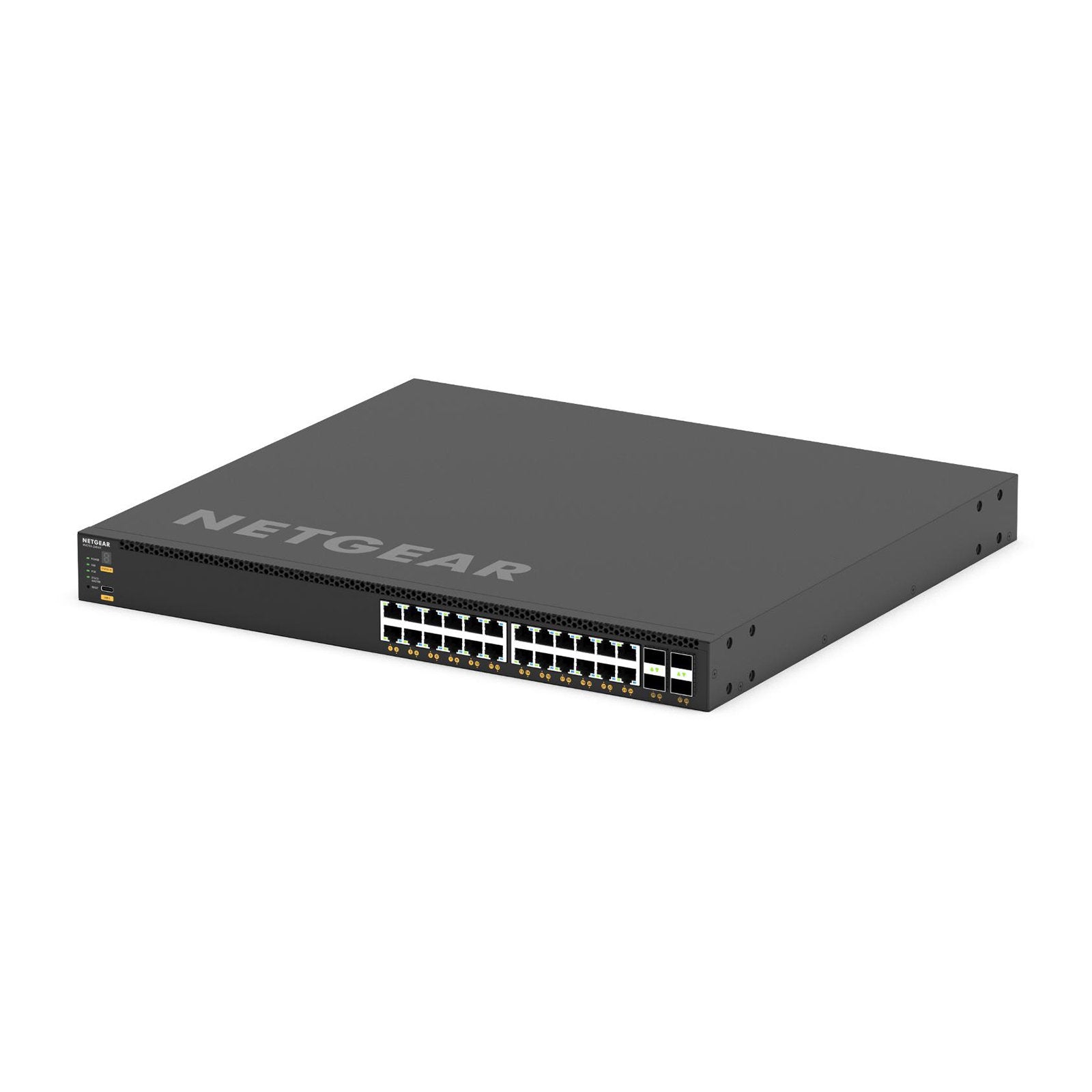 Netgear AV M4350-24X4V  Managed Switch 24x10G/Multi-Gig PoE+ 4xSFP28 25G XSM4328CV-100NES - Alternate View 4