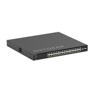 Netgear AV M4350-36X4V  Managed Switch 36x10G/Multi-Gig PoE++ 4xSFP28 25G XSM4340CV-100NES - Back Panel and Connections