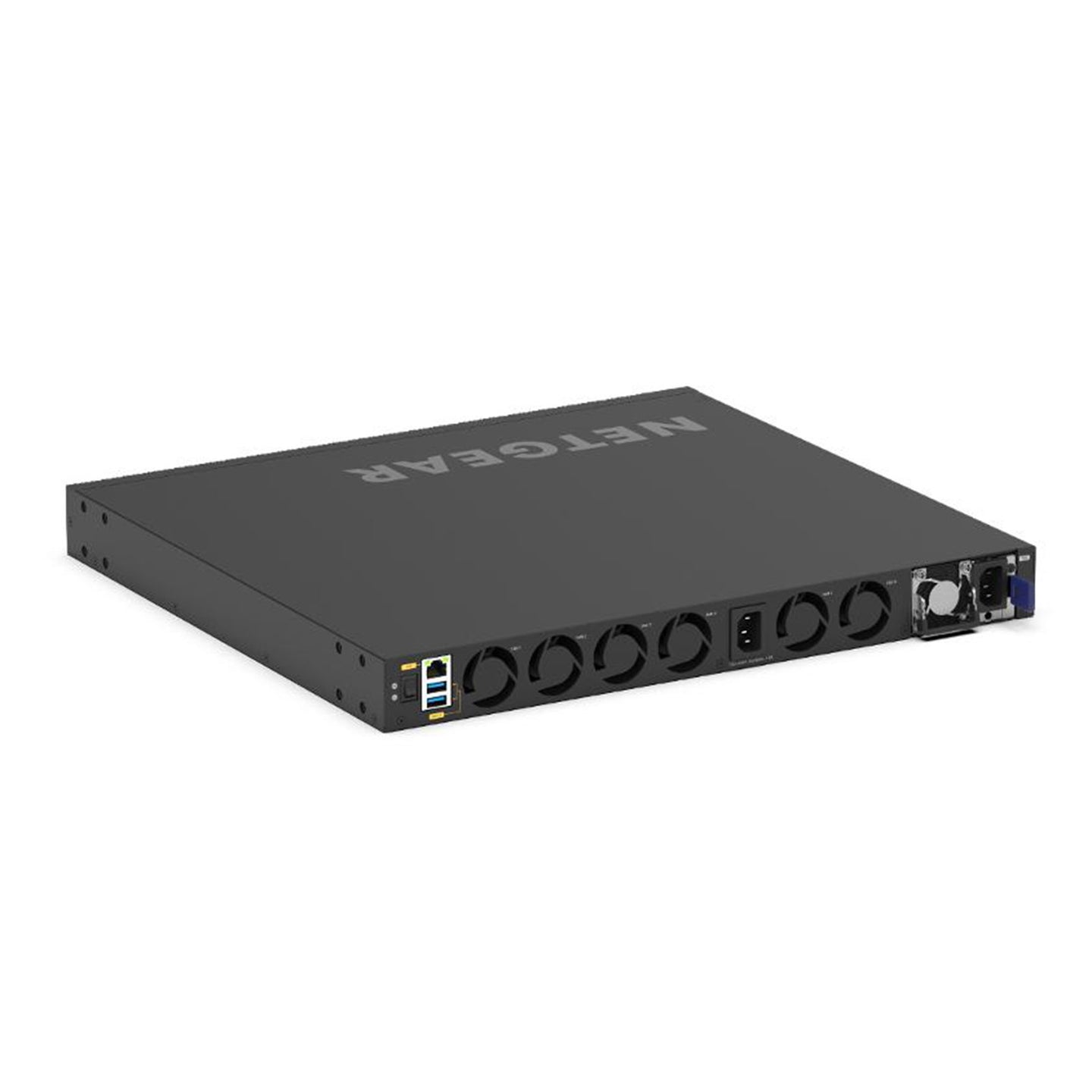 Netgear AV M4350-40X4C Managed Switch 40x10G/Multi-Gig PoE++ 4xQSFP28 100G XSM4344C-100NES - Back Panel and Connections