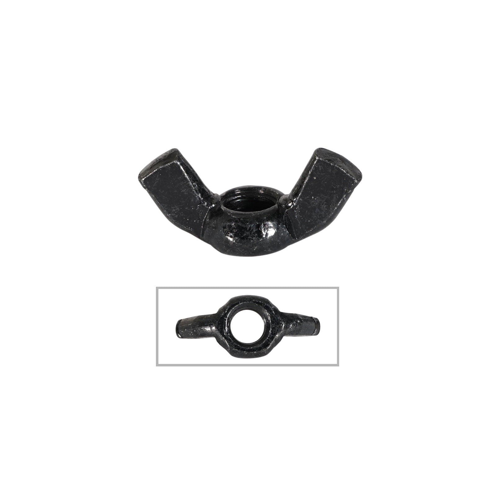 Equinox Black M10 Wing Nut - Main View