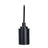 Prolite E27 Pendant Kit - Black Matt with Black Fabric Cord - Back Panel and Connections