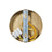 Prolite E27 Pendant Kit - Antique Gold with Gold Fabric Cord - Alternate View 3
