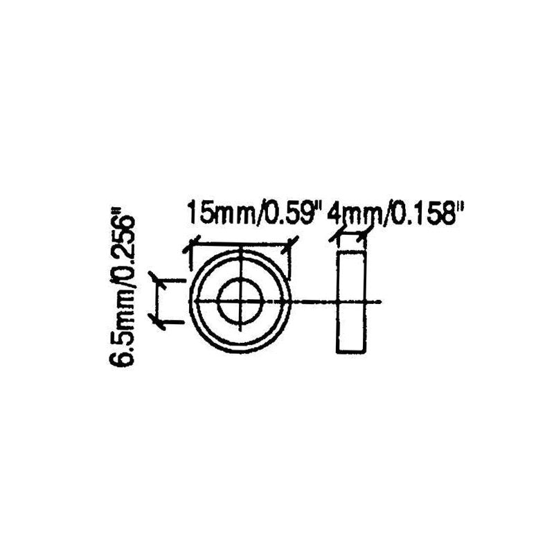 Penn Elcom M6 Cup Washers Pack of 50 (S1940/50) - Main View