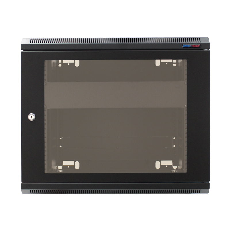 Penn Elcom 9U Wall Mount Rack Cabinet (R6409-M6) - Back Panel and Connections