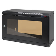 Penn Elcom 6U Shallow Wall Mount Rack Cabinet (R6025-M6-6UK) - Main View