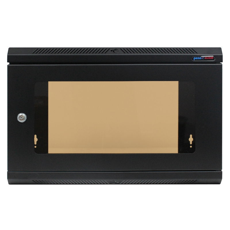 Penn Elcom 6U Shallow Wall Mount Rack Cabinet (R6025-M6-6UK) - Alternate View 1