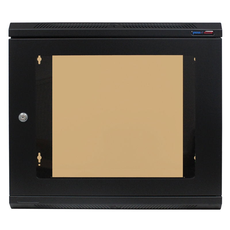 Penn Elcom 9U Shallow Wall Mount Rack Cabinet (R6025-M6-9UK) - Main View