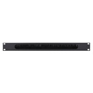 Penn Elcom 1U 19" Cable Access Rack Panel (R1268/1UK-PBS) - Main View