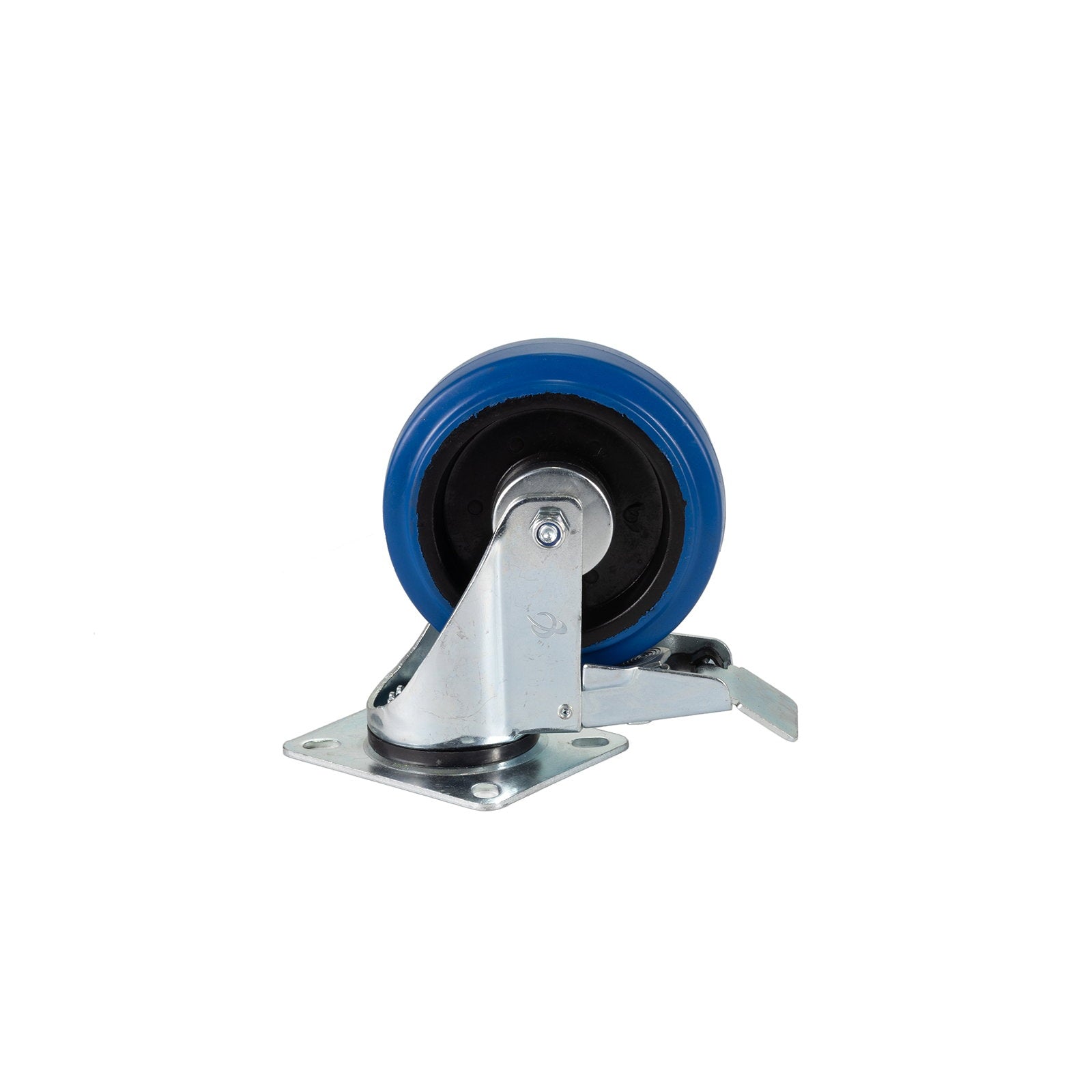 Penn Elcom 125mm Swivel Braked Castor (W8992/B) - Back Panel and Connections