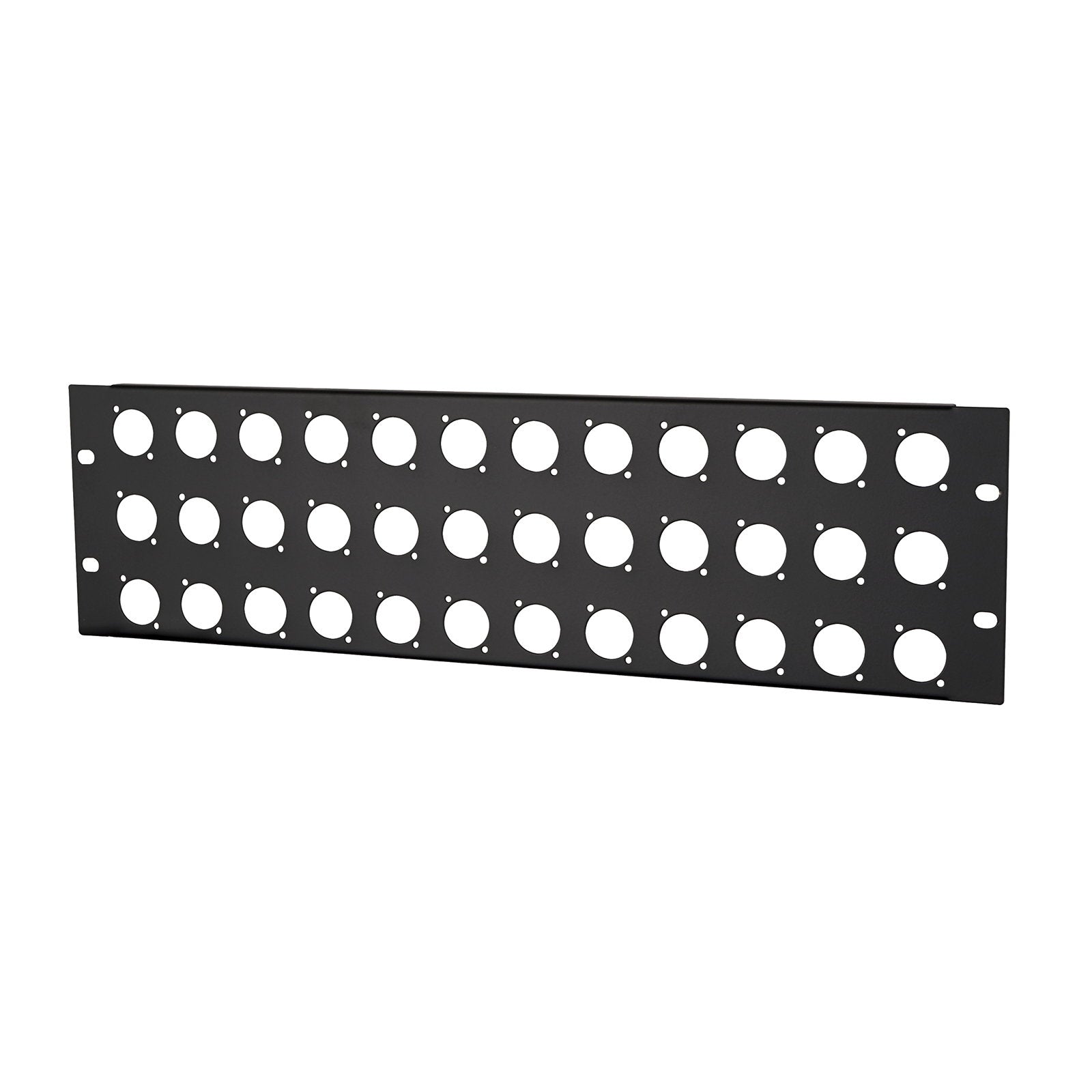 Penn Elcom 3U 19" Punched Rack Panel – 36 D Type (R1269/3UK/36) - Main View