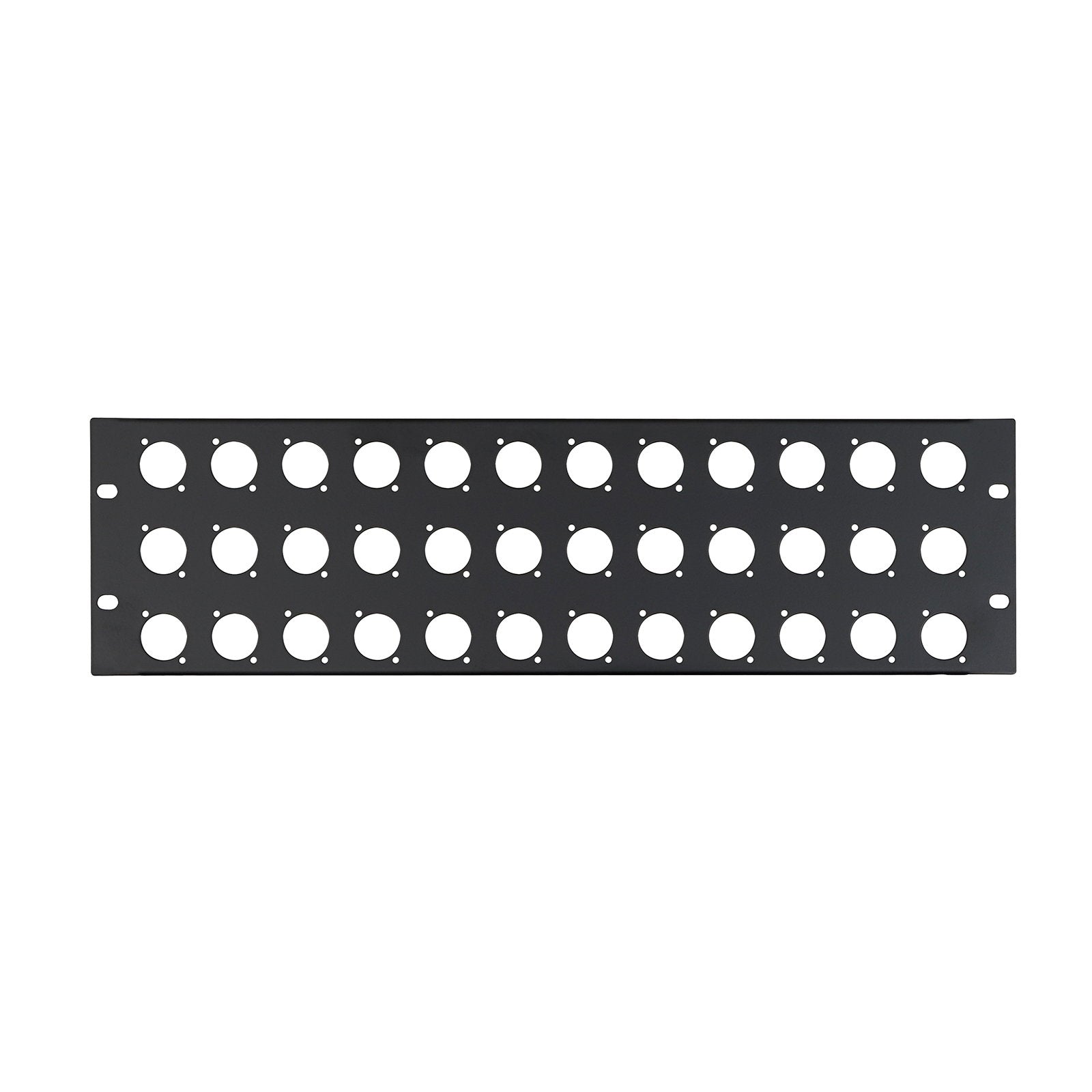 Penn Elcom 3U 19" Punched Rack Panel – 36 D Type (R1269/3UK/36) - Alternate View 1