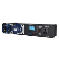 Penn Elcom 2U 32A Rackmount Power Distribution Unit (PDU16-UN32) - Back Panel and Connections