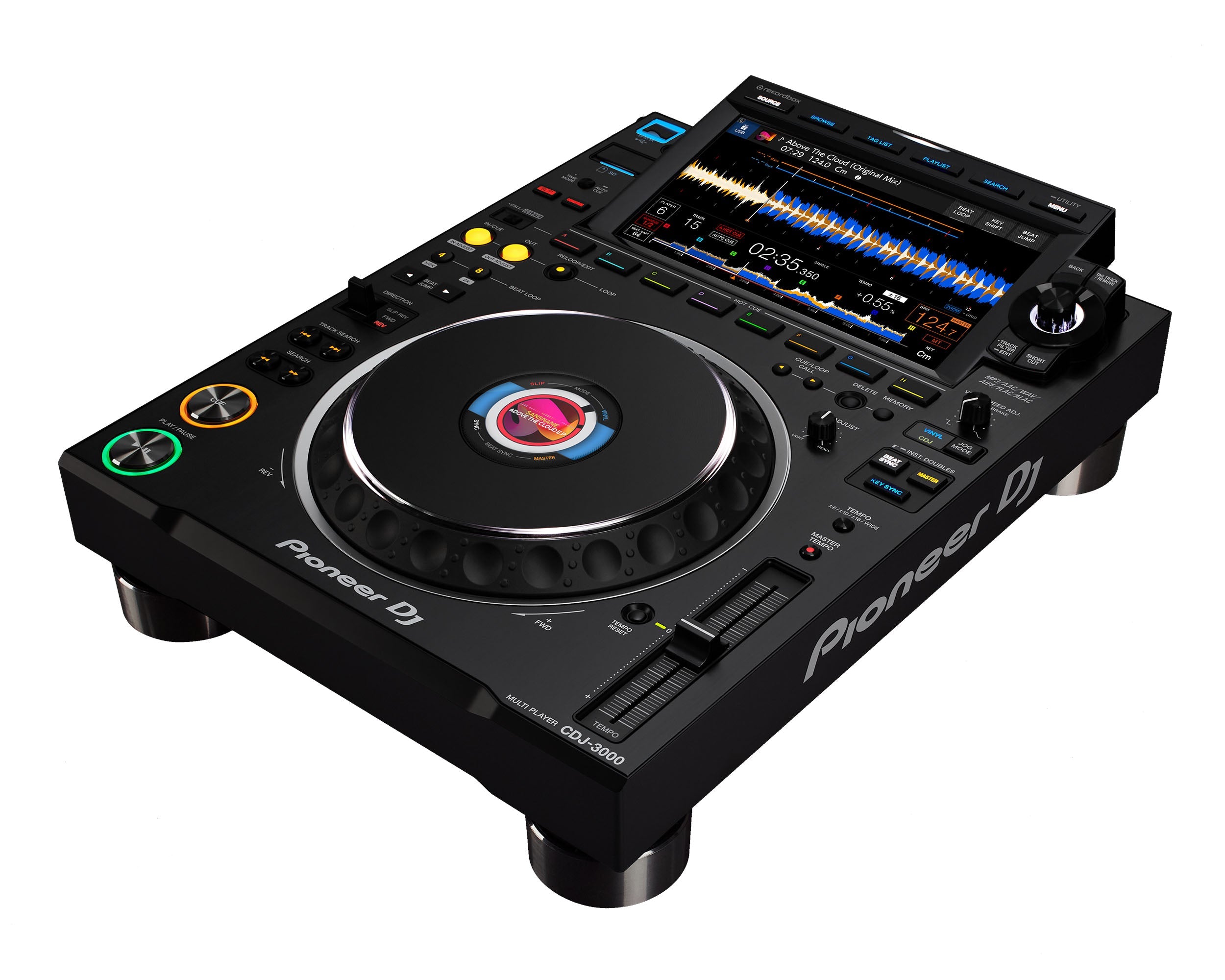 Pioneer DJ CDJ-3000 Pro MPU-Driven DJ Multi Player with 9 Touch Screen - view 1