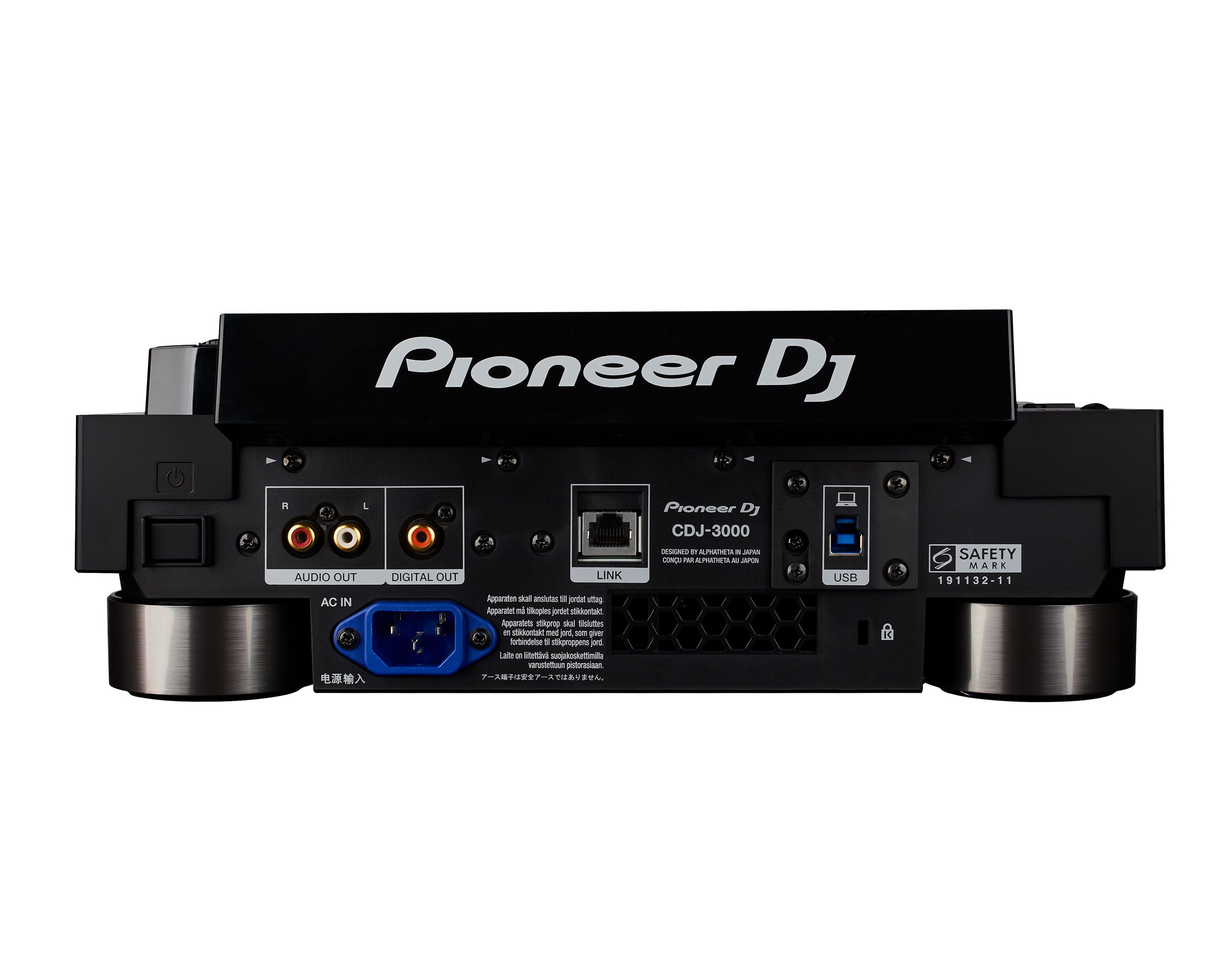 Pioneer DJ CDJ-3000 Pro MPU-Driven DJ Multi Player with 9 Touch Screen - view 4