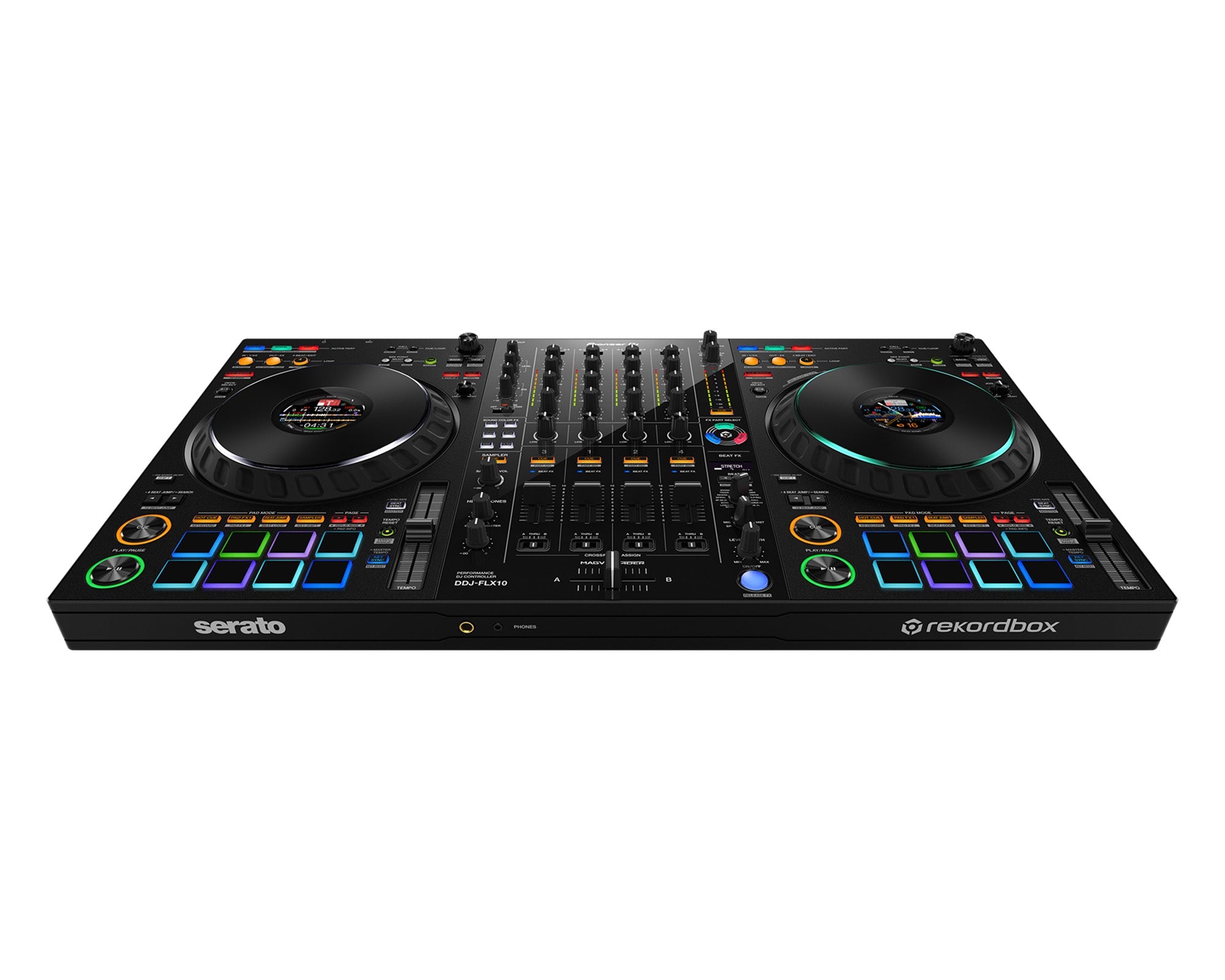Pioneer DJ DDJ-FLX10 4Ch Performance DJ Controller for rekordbox and Serato - view 1
