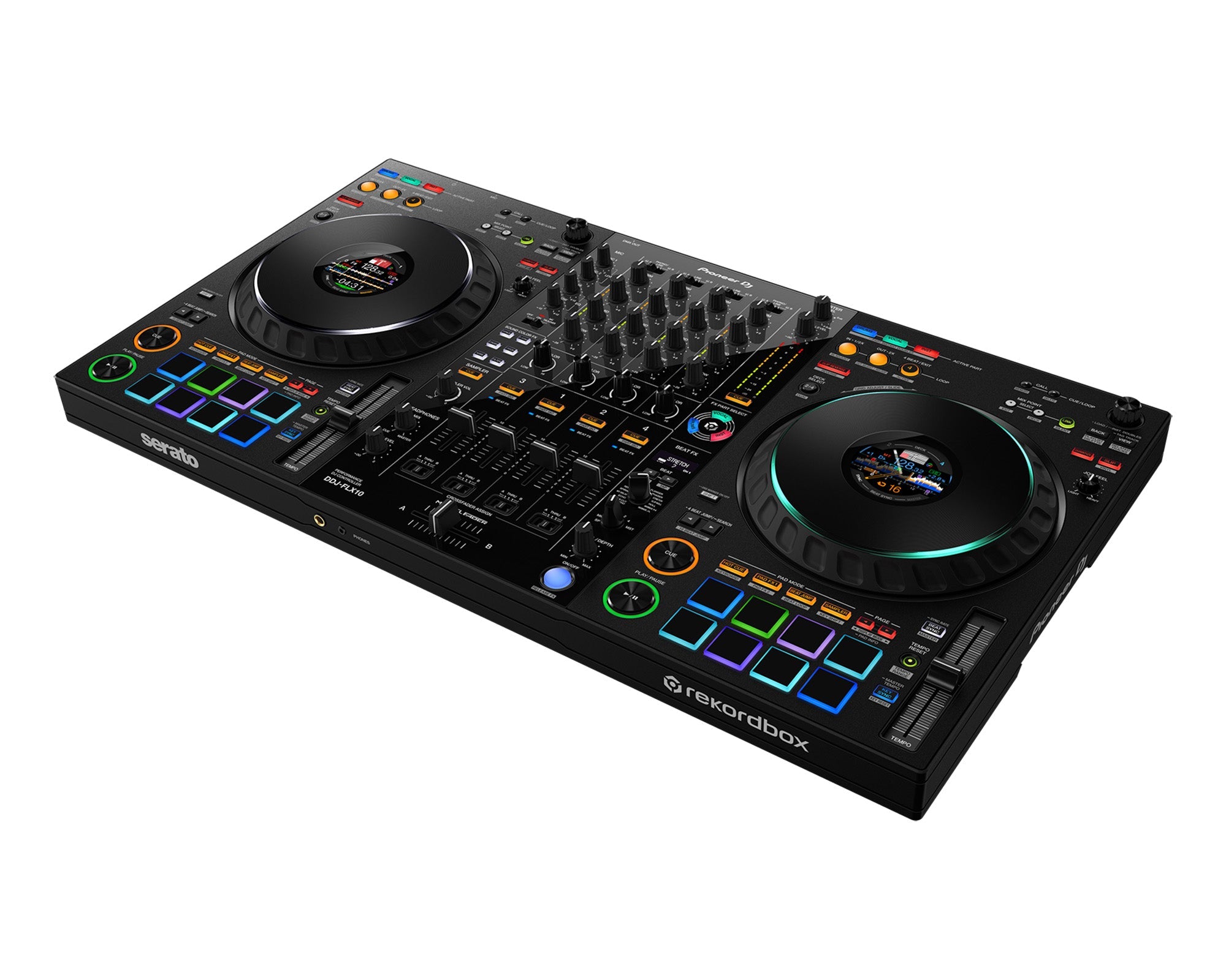 Pioneer DJ DDJ-FLX10 4Ch Performance DJ Controller for rekordbox and Serato - view 2