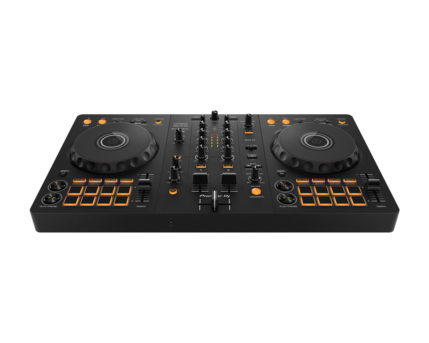 Pioneer DJ DDJ-FLX4 2-Channel DJ Controller for rekordbox and Serato DJ Pro - view 1