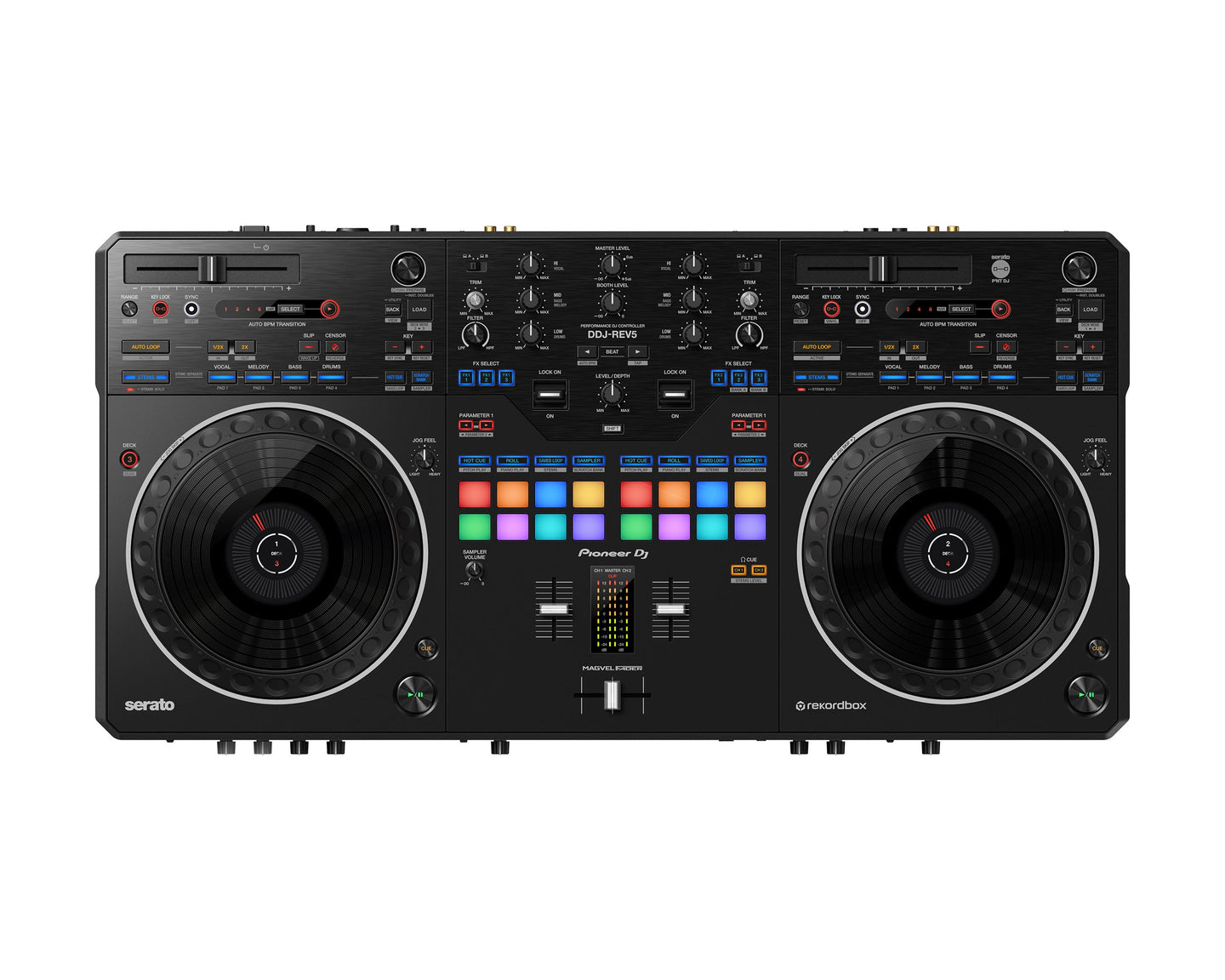 Pioneer DJ DDJ-REV5 2-Channel Battle-Style DJ Controller rekordbox / Serato - Main