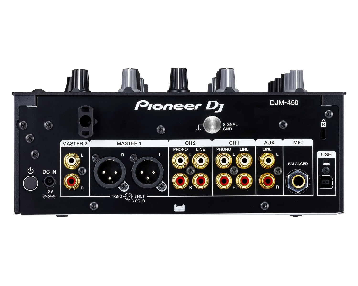 Pioneer DJ DJM-450K 2Ch DJ Mixer with USB and On-Board Effects BLACK - view 3