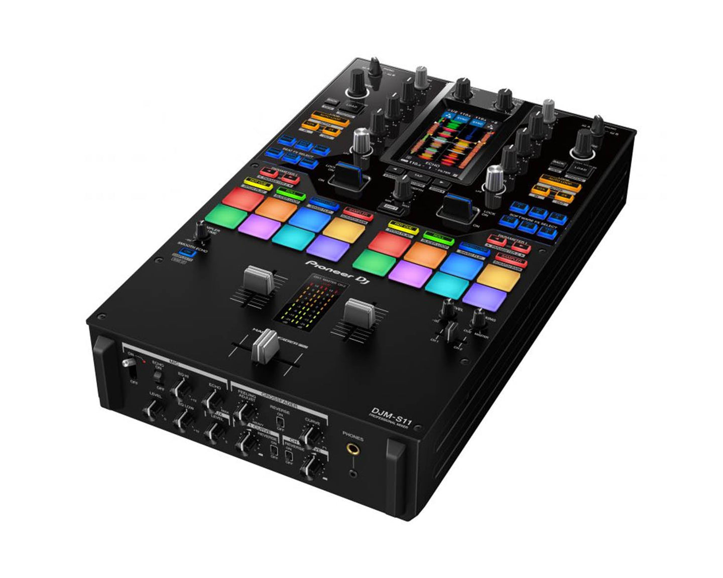 Pioneer DJ DJM-S11 PRO 2-Channel 4-Deck DJ Battle Mixer - view 2