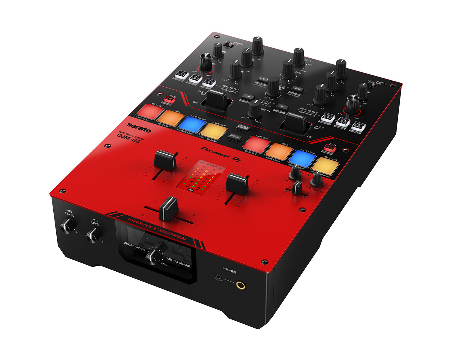 Pioneer DJ DJM-S5 2-Channel Scratch DJ Battle Mixer for Serato DJ Pro - view 2