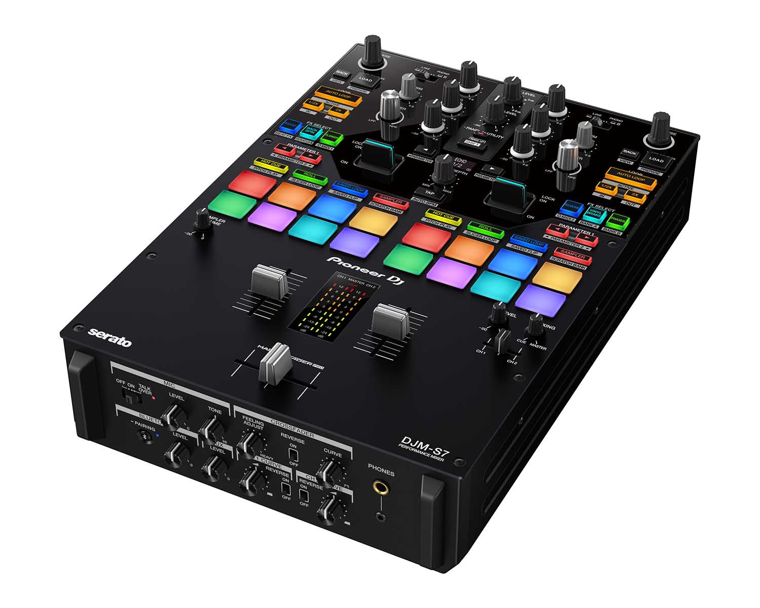 Pioneer DJ DJM-S7 2-Channel Scratch DJ Mixer for rekordbox and Serato - view 2