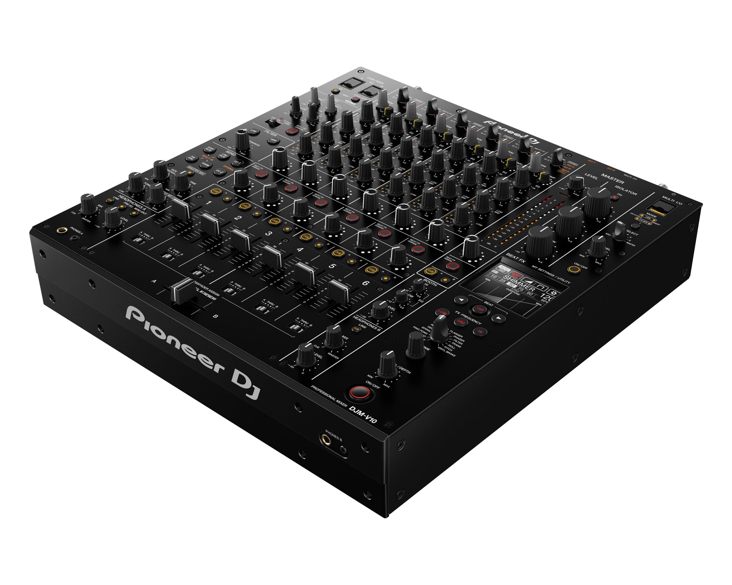Pioneer DJ DJM-V10 6 Channel Pro DJ Mixer 96-Bit / 4-Band EQ - view 1
