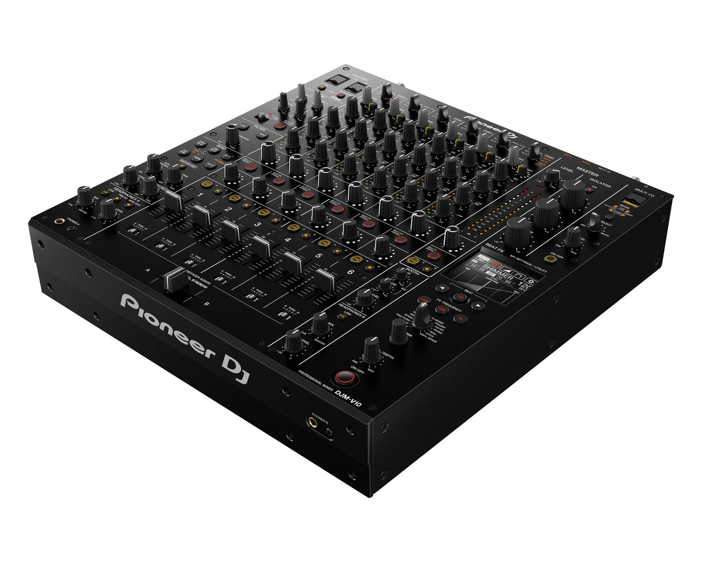 Pioneer DJ DJM-V10 6 Channel Pro DJ Mixer 96-Bit / 4-Band EQ - view 1