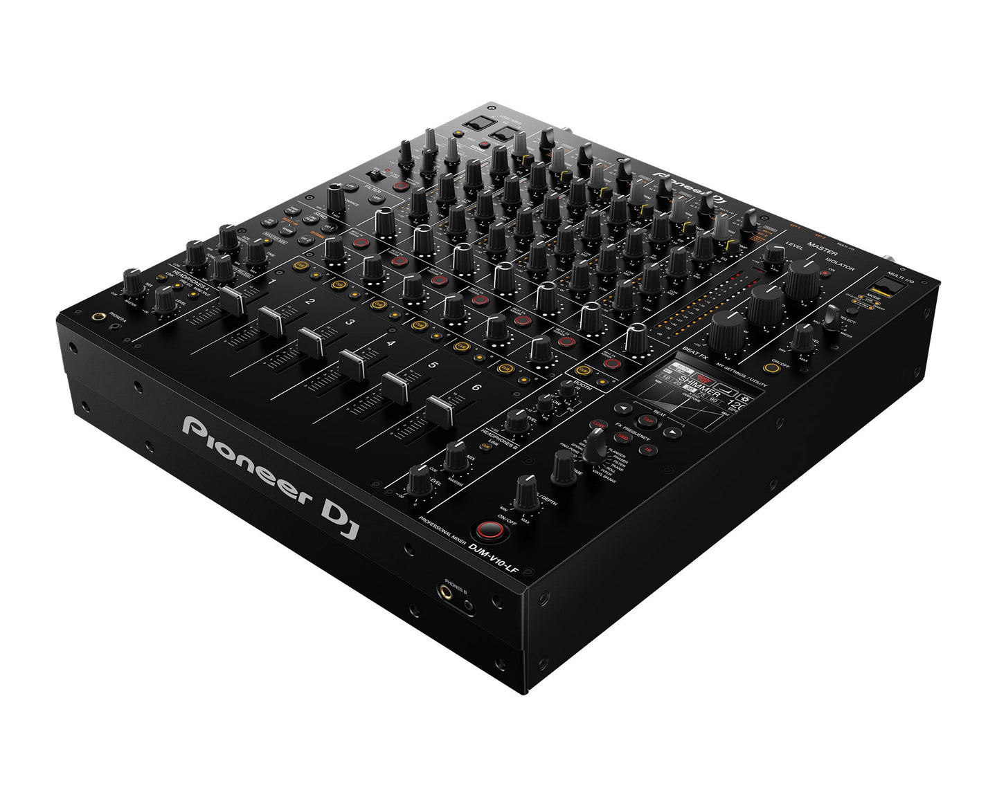 Pioneer DJ DJM-V10-LF 6Ch Pro DJ Mixer Long Faders and Optimised Curves - view 2