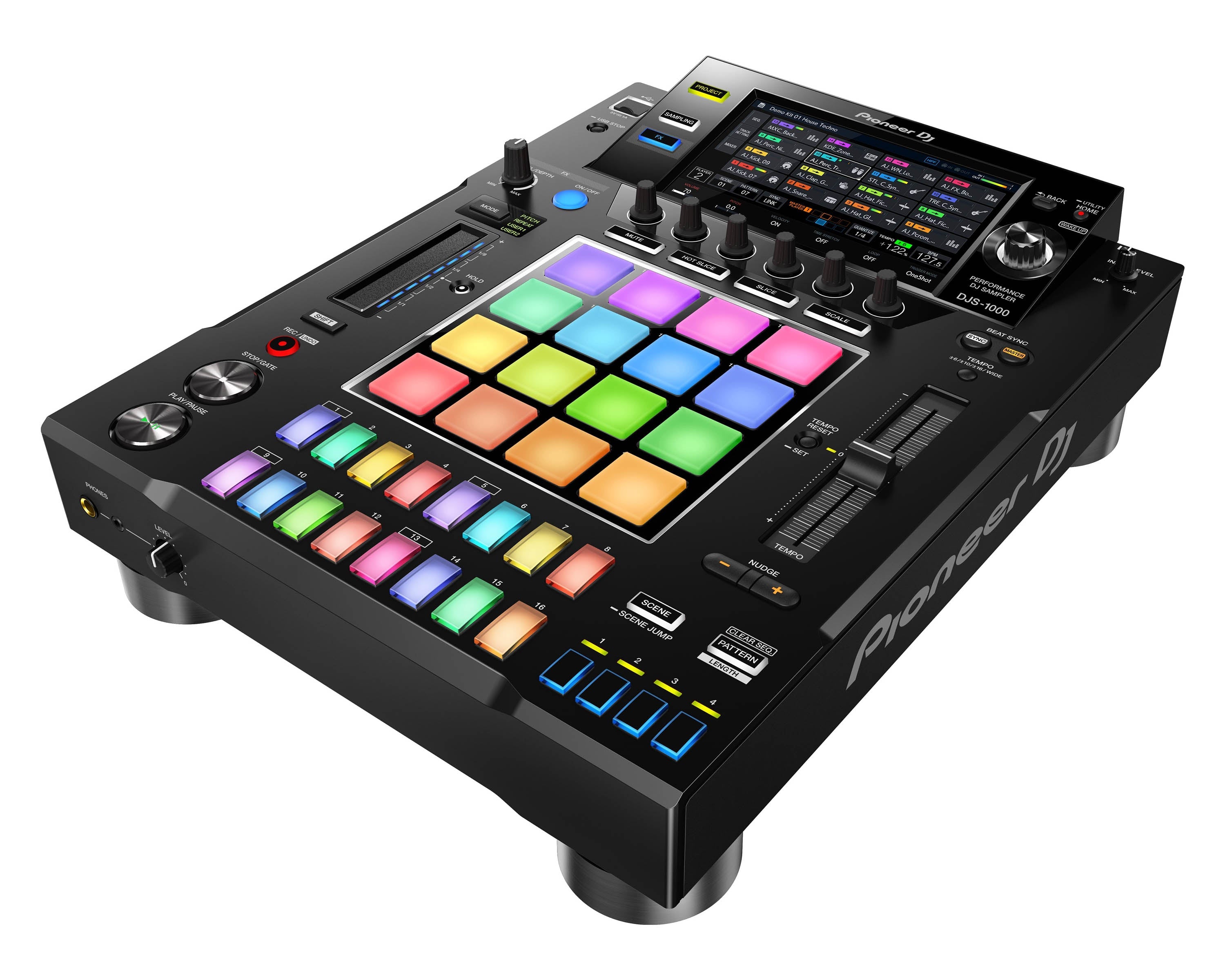 Pioneer DJ DJS-1000 DJ Standalone Sampler with 7" Touchscreen - view 1