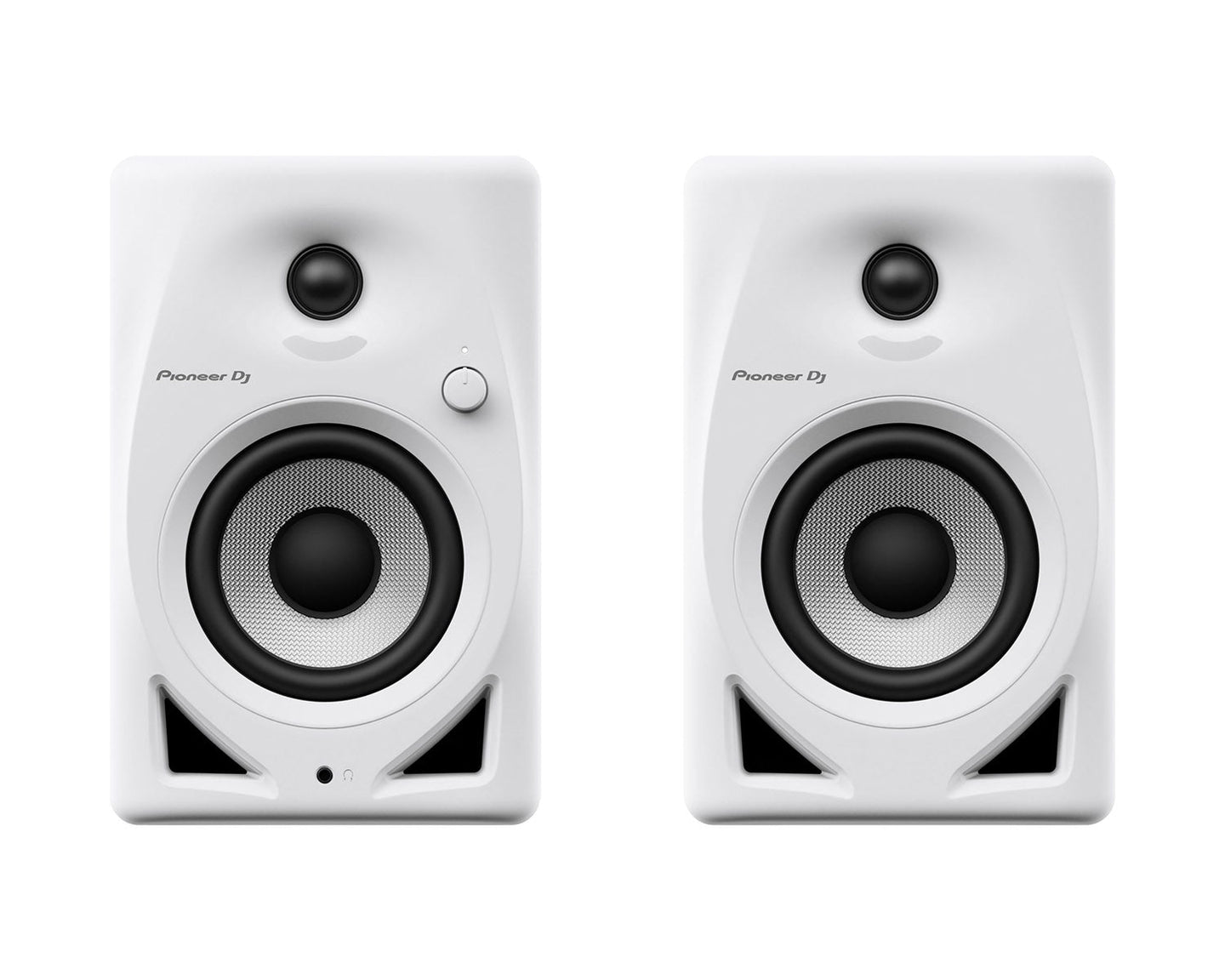 Pioneer DJ DM-40D-W 4" 2-Way Class-D Active Desktop Monitor 19W PAIR White - Main