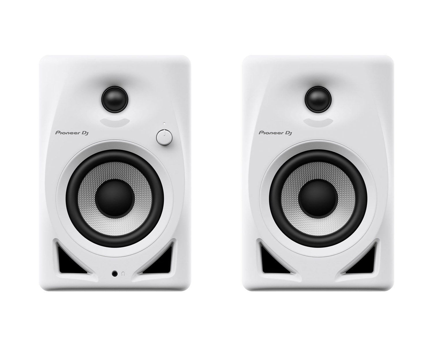 Pioneer DJ DM-40D-W 4" 2-Way Class-D Active Desktop Monitor 19W PAIR White - Main