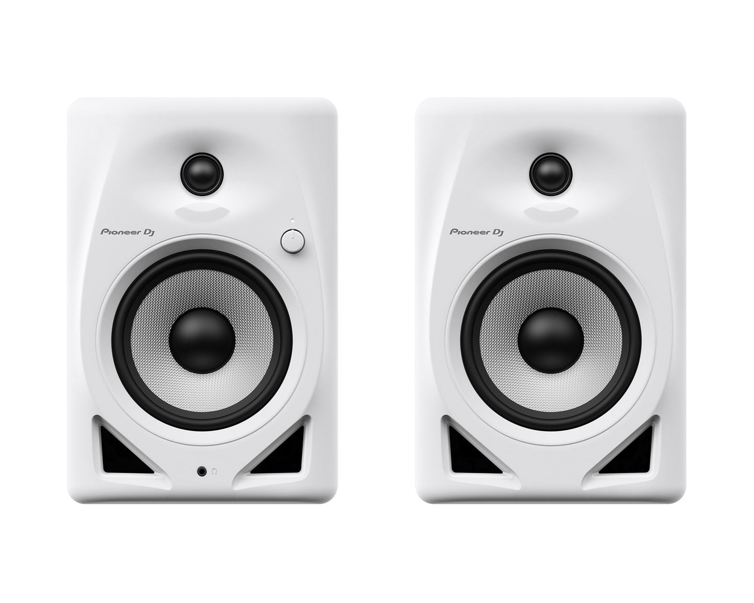 Pioneer DJ DM-50D-W 5" 2-Way Class-D Active Desktop Monitor 25W PAIR White - Main