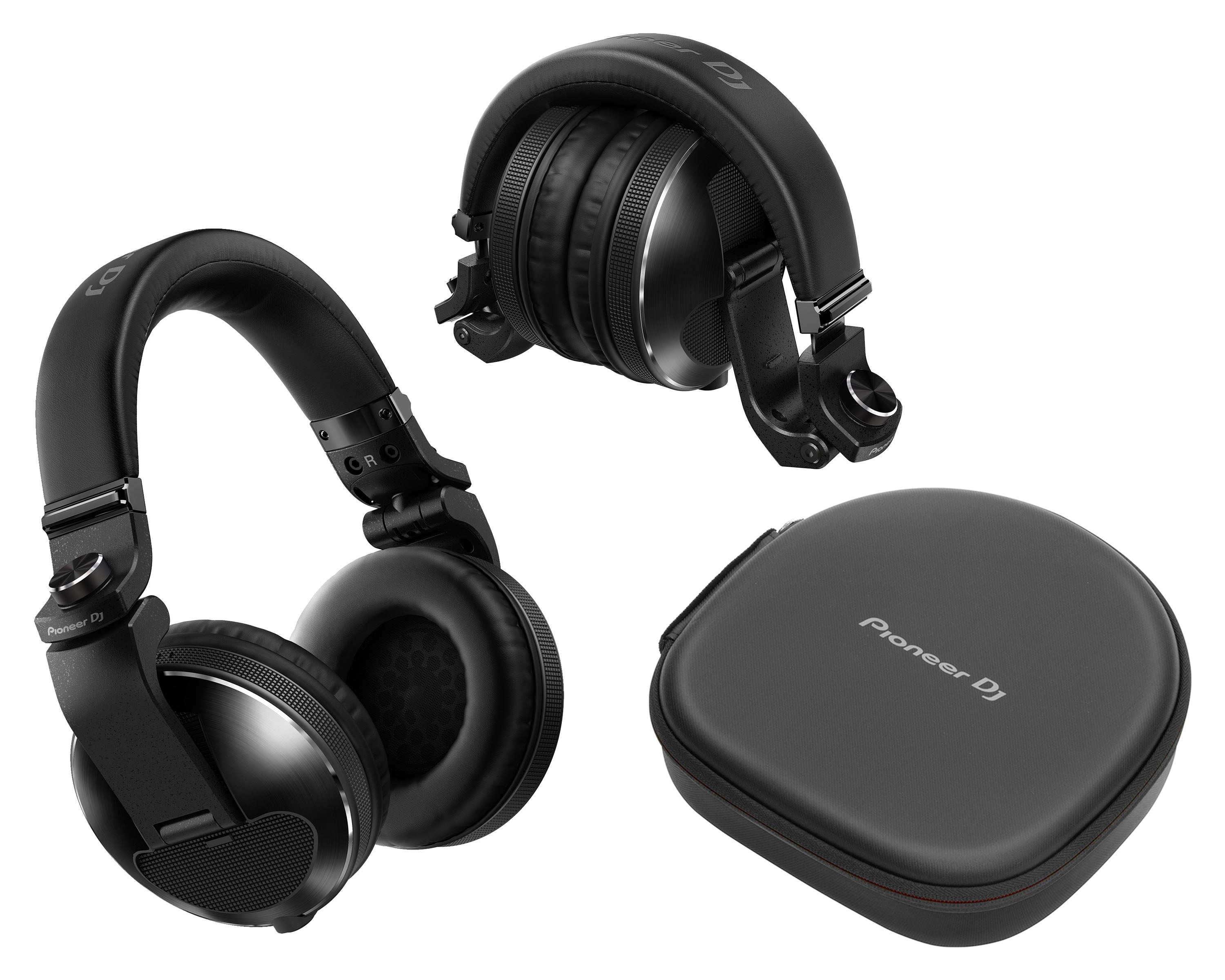 Pioneer DJ HDJ-X10-K Pro DJ 50mm Headphones with Swivel Ear Black - view 1