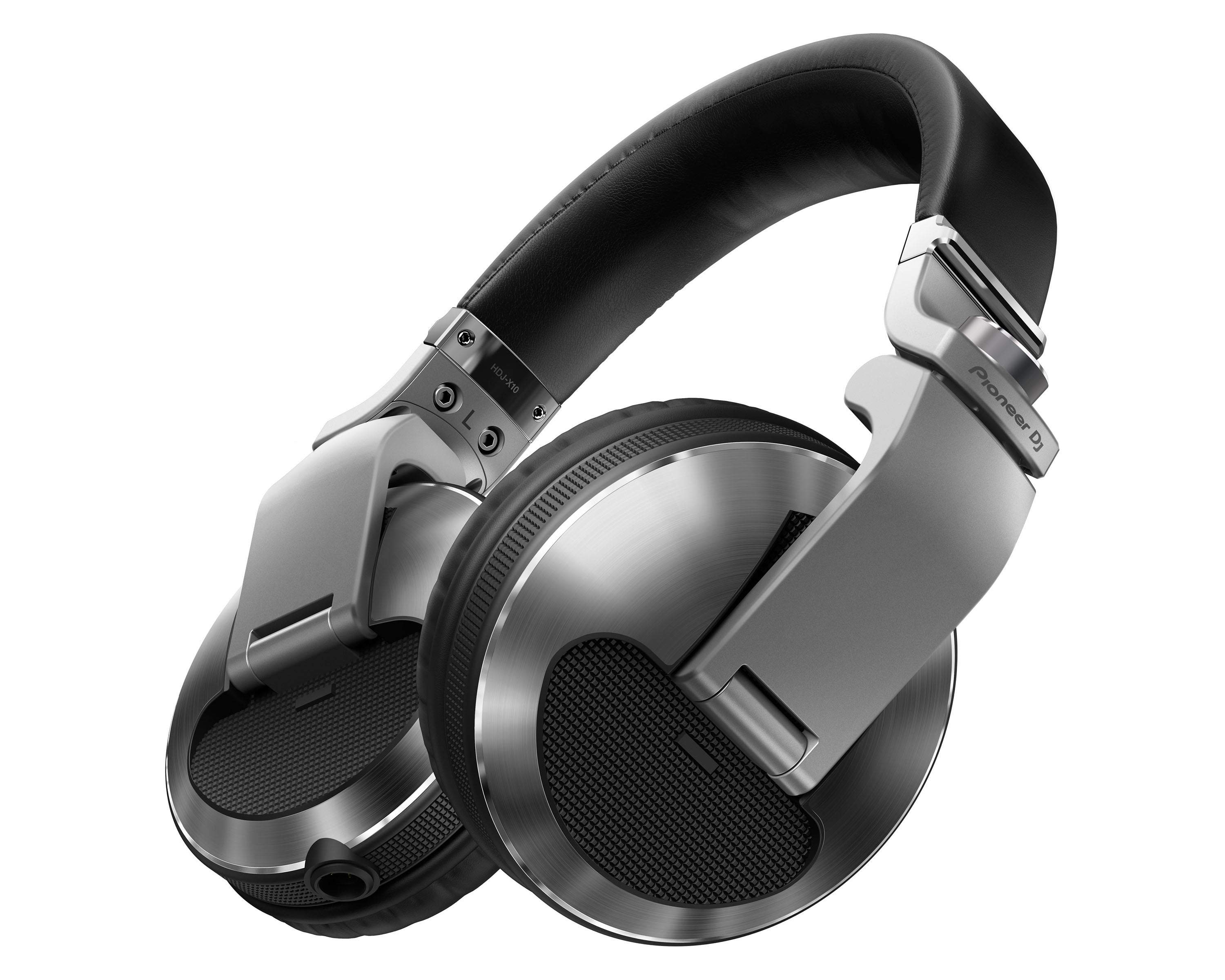Pioneer DJ HDJ-X10-S Pro DJ 50mm Headphones with Swivel Ear Silver - Main
