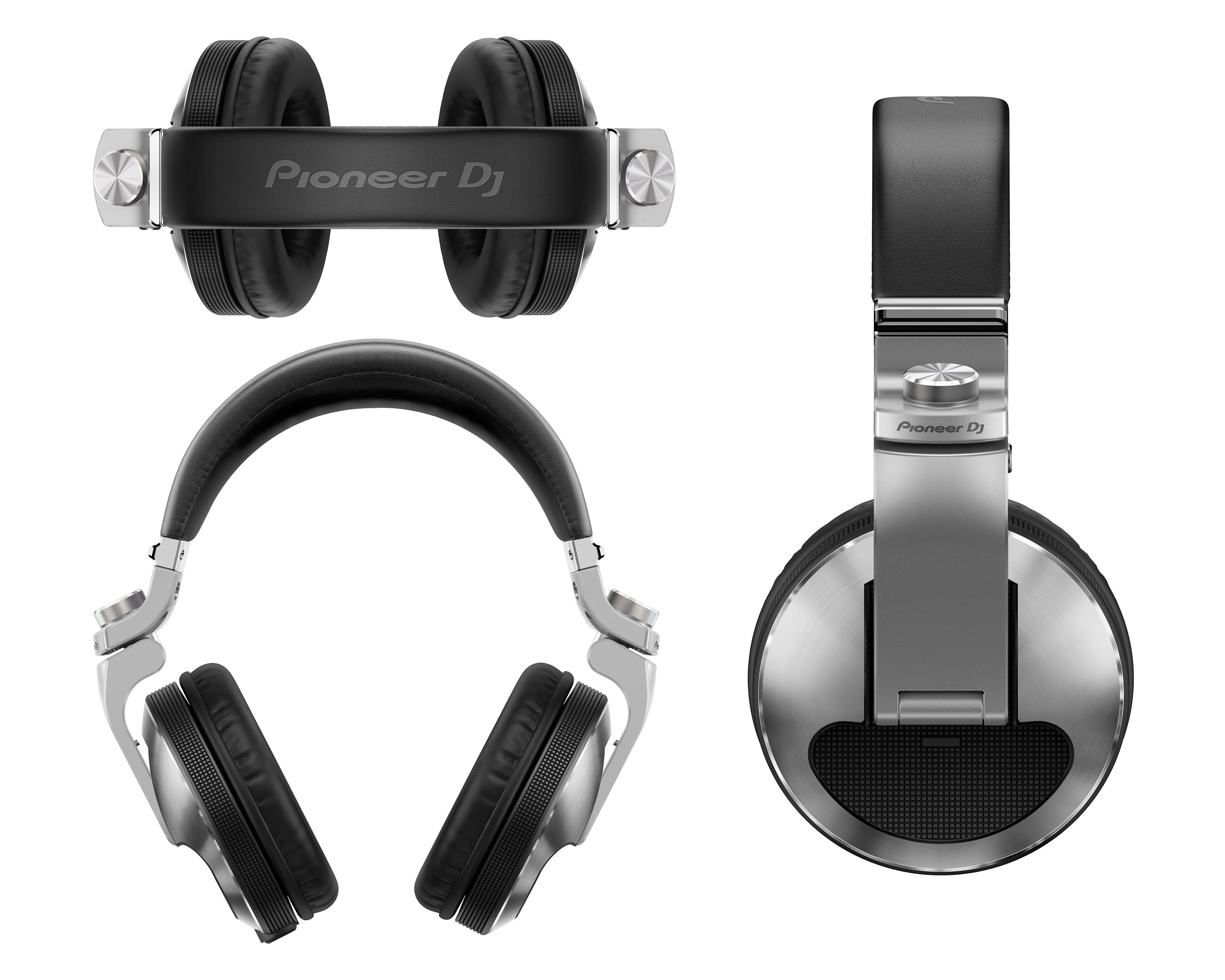 Pioneer DJ HDJ-X10-S Pro DJ 50mm Headphones with Swivel Ear Silver - view 2