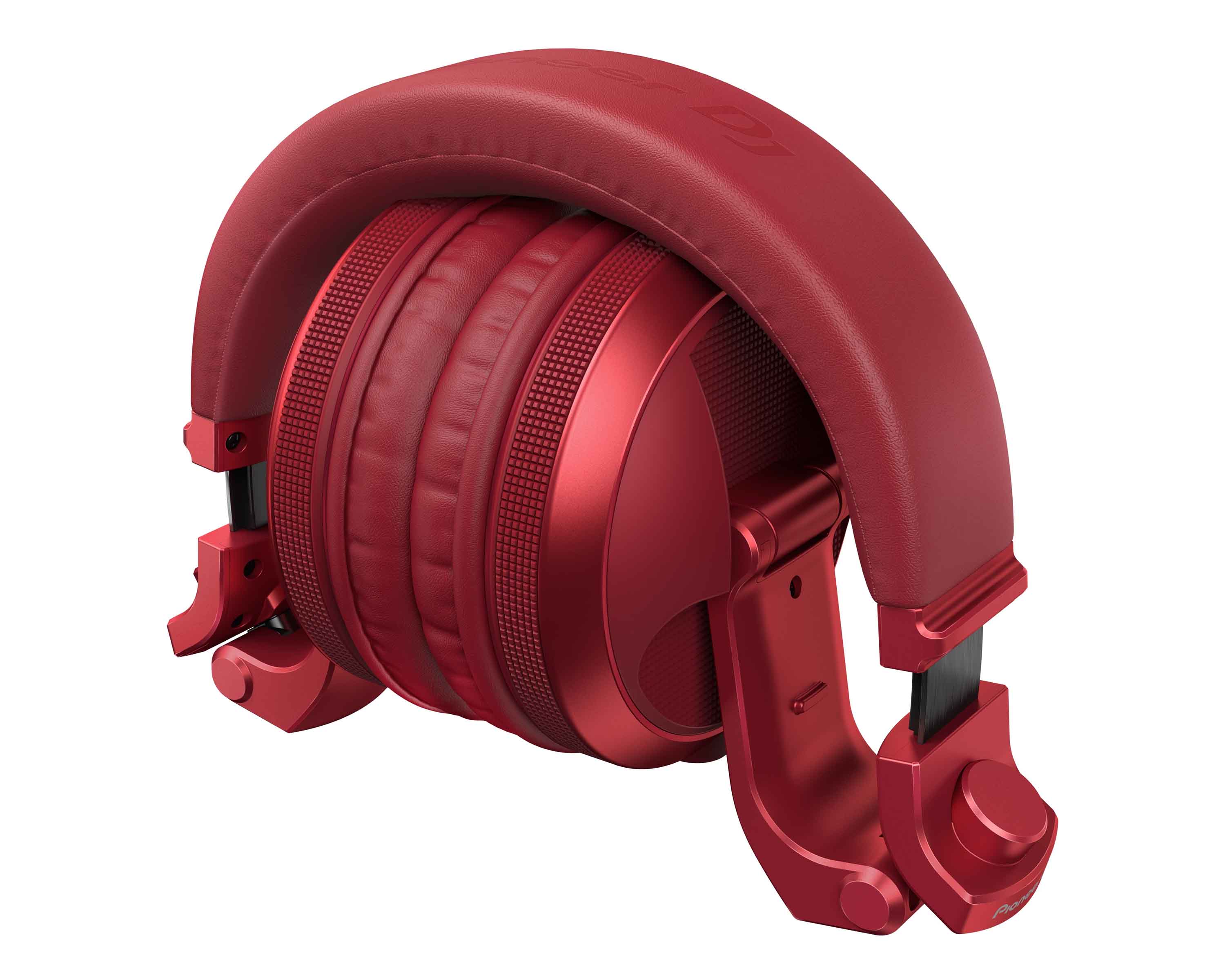 Pioneer DJ HDJ-X5BT-R Pro DJ Bluetooth Headphones with Swivel Ear Red - view 2