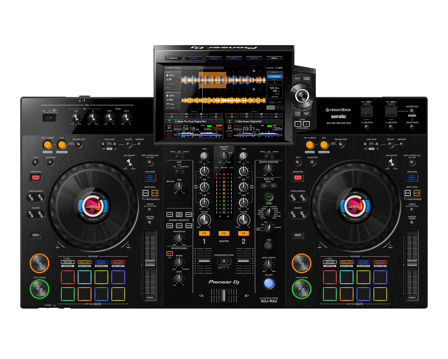 Pioneer DJ XDJ-RX3 All-in-One 2-Ch Performance DJ System rekordbox / Serato - Main