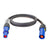 Elumen8 10m 120mm Powerlock Male Source - Female Drain Neutral Blue - Back Panel and Connections