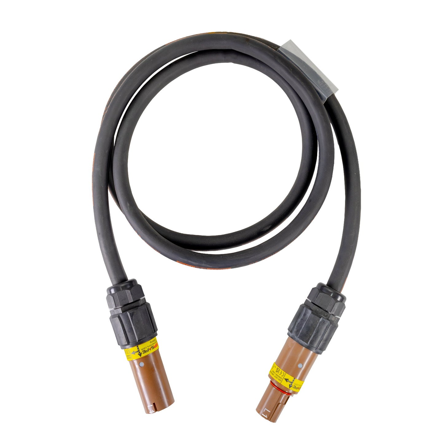 Elumen8 30m 120mm Powerlock Male Source - Female Drain L1 Brown - Alternate View 1