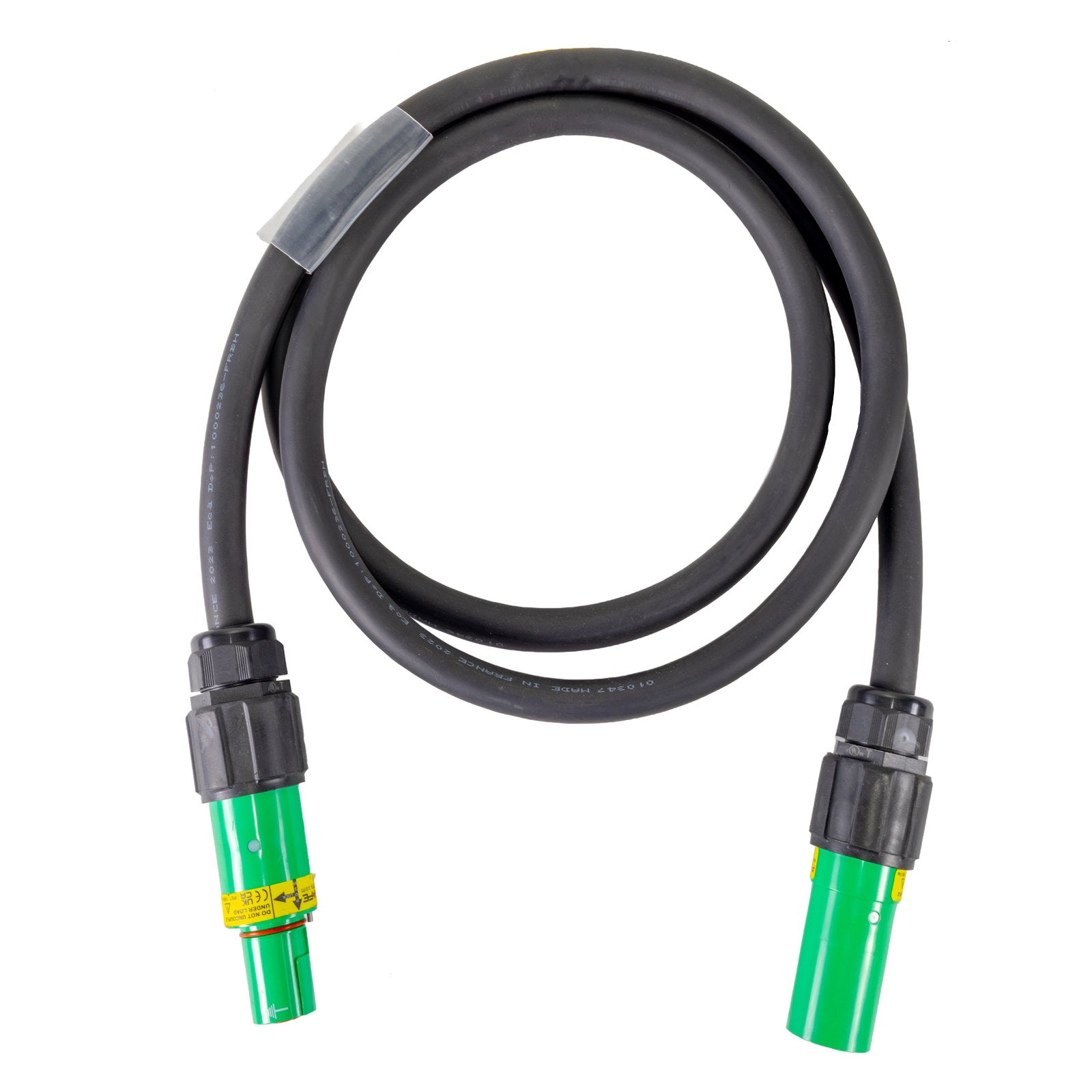 Elumen8 30m 120mm Powerlock Male Source - Female Drain Earth Green - Alternate View 1