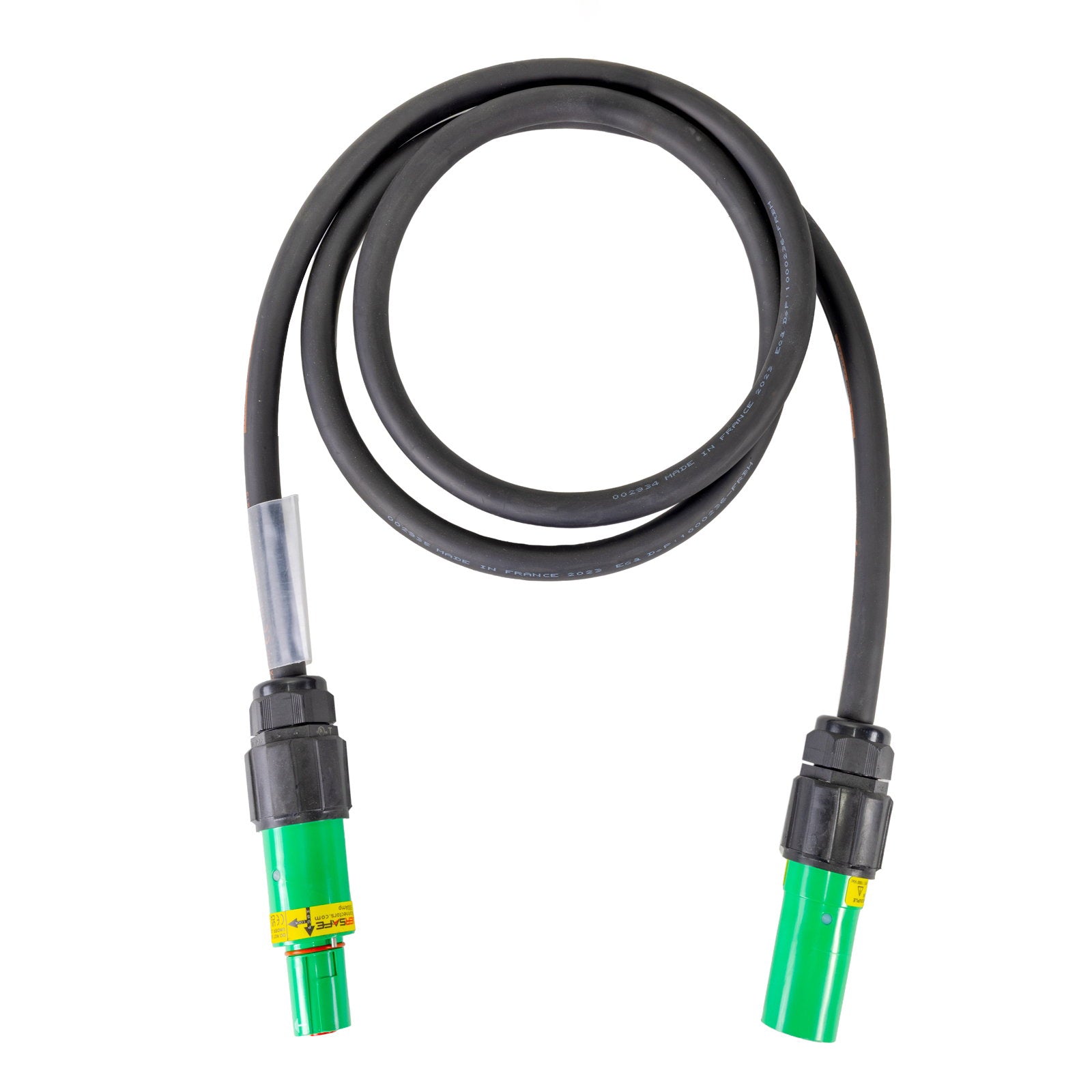 Elumen8 40m 150mm Powerlock Male Source - Female Drain Earth Green - Alternate View 1