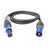 Elumen8 20m 95mm Powerlock Male Source - Female Drain Neutral Blue - Back Panel and Connections