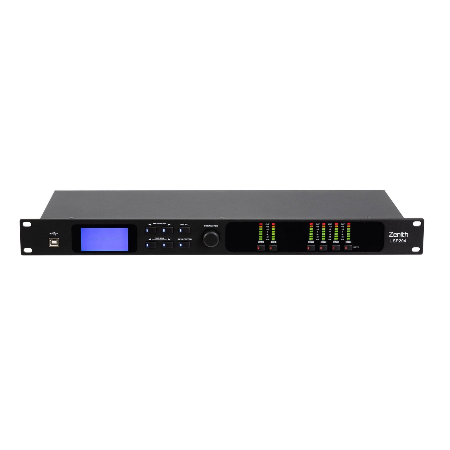 Zenith LSP204 MKII 2 in 4 out Loudspeaker Processor - Alternate View 3