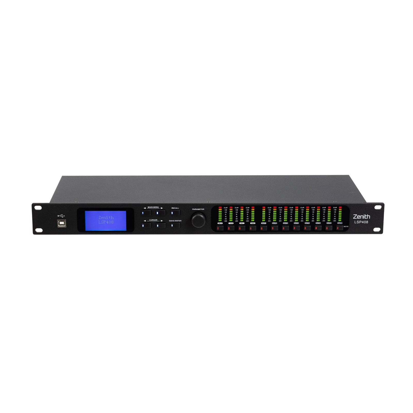 Zenith LSP408 MKII 4 in 8 out Loudspeaker Processor - Alternate View 5